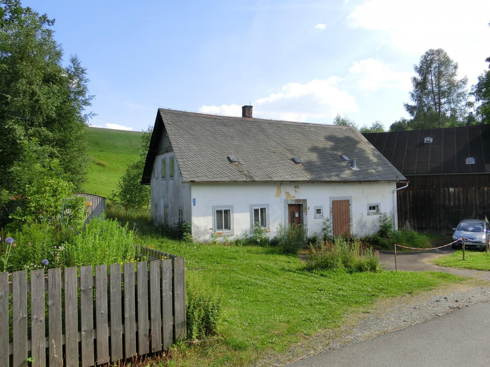 Schwarzenbach a.Wald: Frankenwald - ehemaliges Bauernhäuschen zum  Wahnsinnspreis !!! 