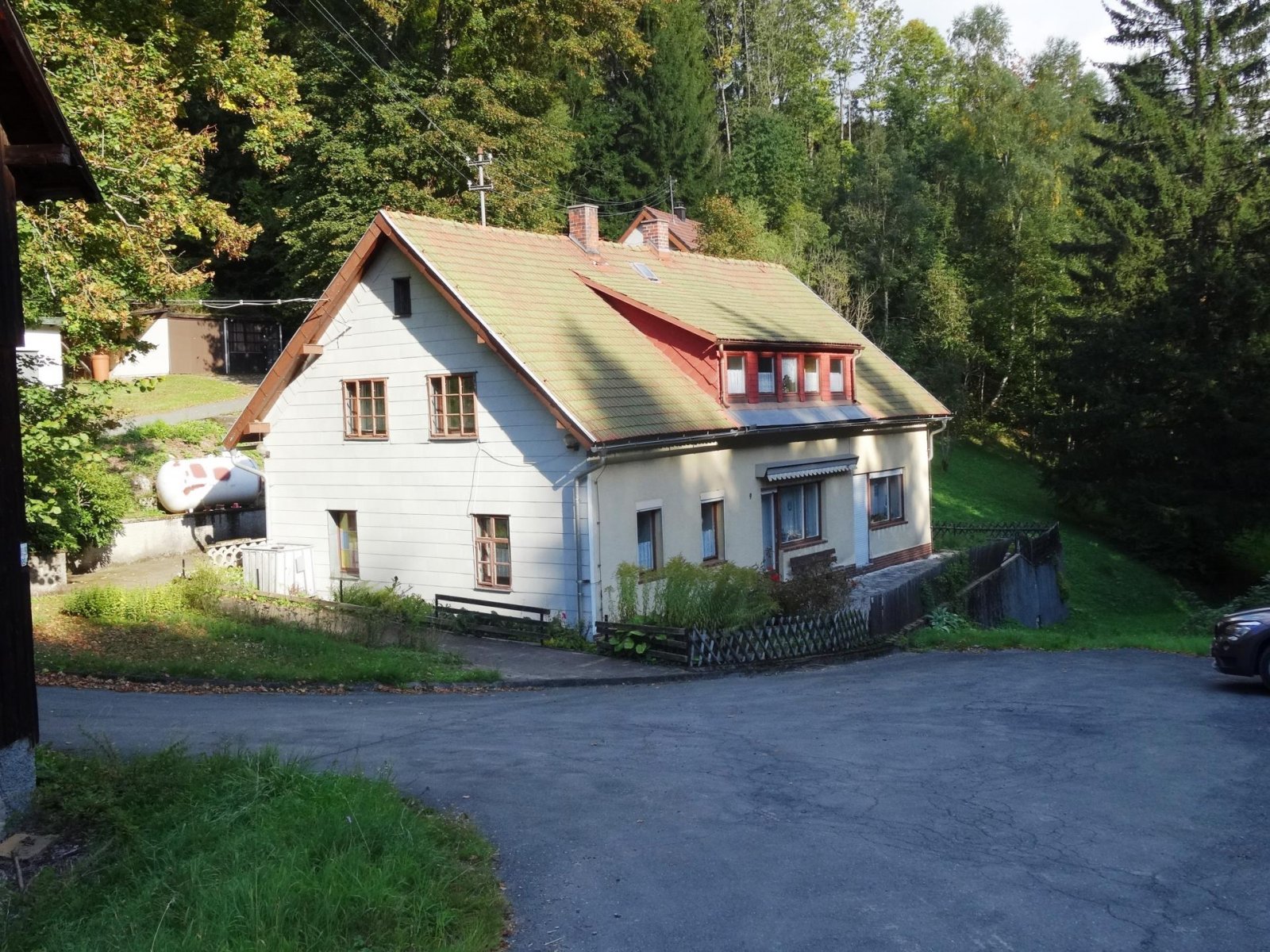 Schwarzenbach am Wald: .... ich glaub ich leb" im Wald..... 