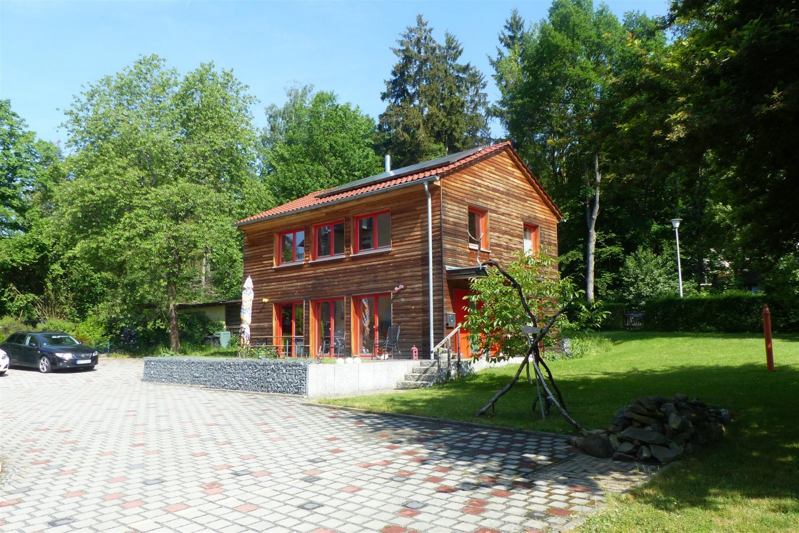 Bad Steben: Ein Traumhaus in Bio - direkt am Kurpark 