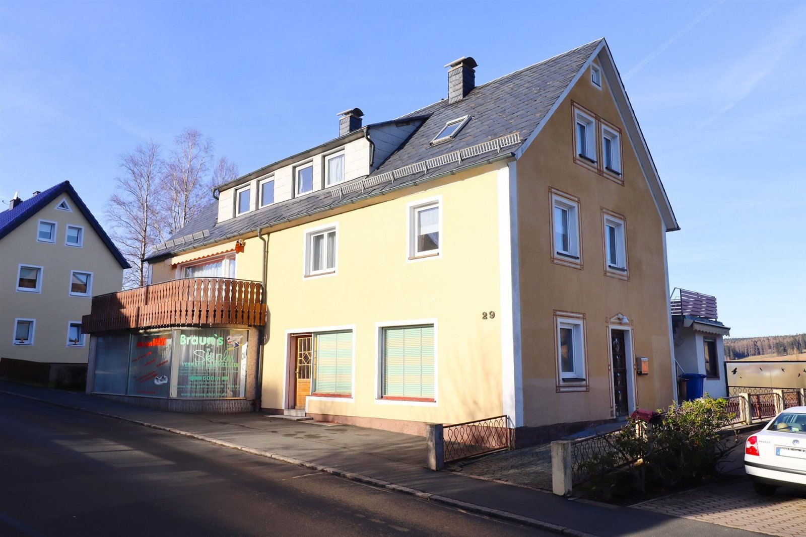 Bischofsgrün: ... Wahnsinnsaussicht und wahnsinnig viel Platz.... 