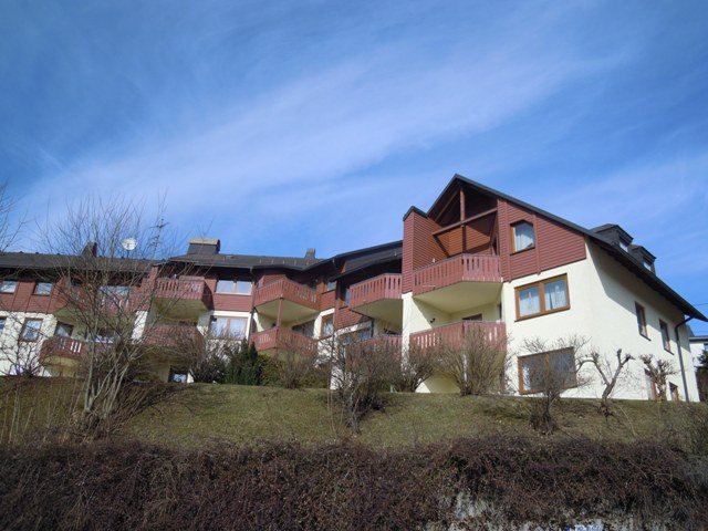Schwarzenbach a.Wald: gepflegte Wohnung - traumhafte Lage - mitten im Frankenwald 